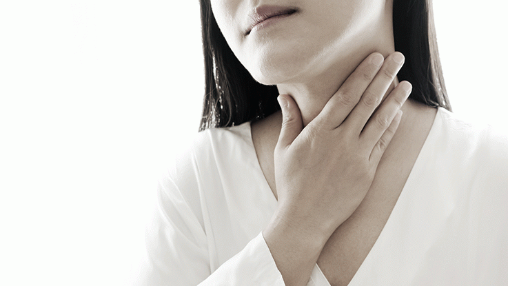 목 안 이물감, 목소리 변화?<BR>역류성 인후두염을 의심해봐야한다.