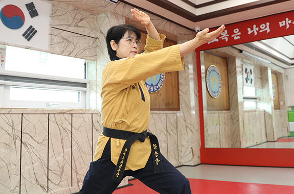 한라 태권도장 김은숙 관장(2)