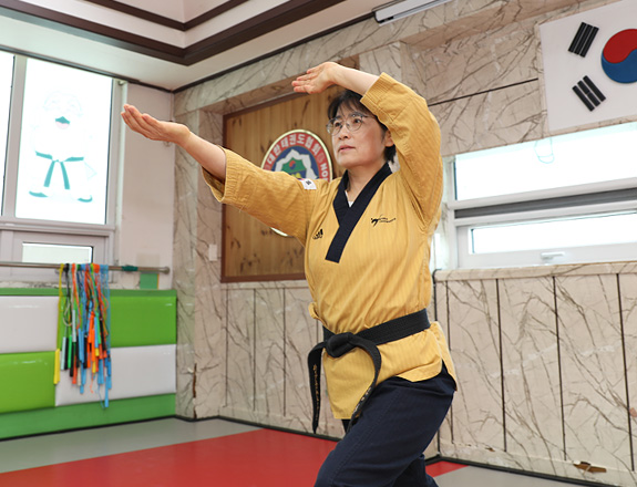한라 태권도장 김은숙 관장(6)