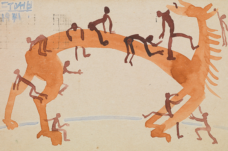 이중섭 탄생 110주년 특별전 <쓰다, 이중섭>전 작품 사진(1)