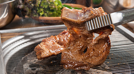 숯불돼지갈비 사진